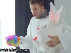 creampie mom and daughter hunt for easter bunny cock and cum! s7:e9