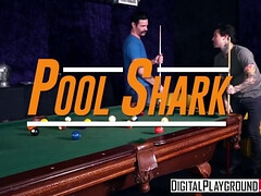 Holly Hendrix joins a pool sharking party in XXX video