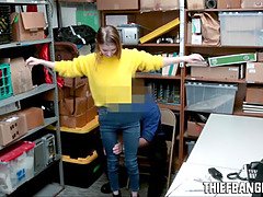 Busty Blonde Russian Teen Thief Nadya Nabakova Fucked By Corrupt Store Officer