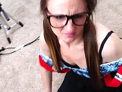THE messy NERDY: A role play, pov, blowjob, squirting rear end bang adventure!