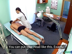 Hot Nurse Massages Patient Before Sucking And Fucking Him 1