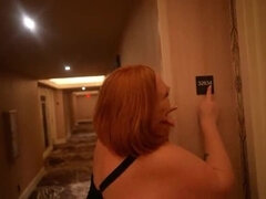 Julie Ginger's 70in Rump Gets Roughly Pounded by Housekeeper After Losing Room Key