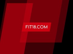 Fit18 - Shinaryen - Skinny Teen Blonde Nordic Fitness Model Gets Creampie