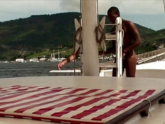 Sexy Ebony Teen Fucked Rough On A Boat Outdoor By BBC - Hardcore