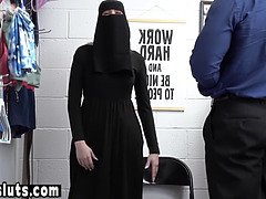 Teen suspect in hijab punish fucked by dirty LP officer