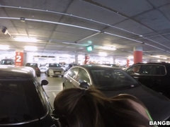 Anal sex in the airport garage with Franceska Jaimes