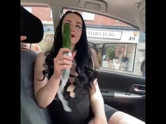 Want to observe what I do with cucumbers in public?