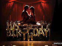 Birthday turns into a steamy, cum-filled Orgasm for SinfulXXX's Best Birthday Ever