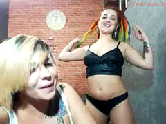 Ukranian lesbians wild slobber swap