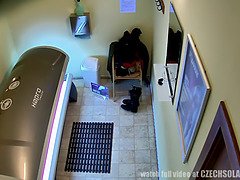 Czech Voyeur in Tanning bed