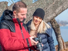 Blond, Hondjeshouding, Handbeurt, Likken, Ondergoed, Kut duiken, Strippen, Tiener