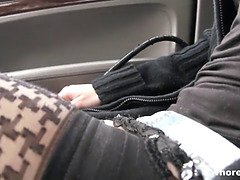 Car, Hd, Outdoor, Panties, Public, Redhead, Slut, Webcam