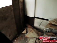 MILF Hunter nails skinny MILF Vicky Hundt in an abandoned place! milfhunter24