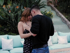 Leah Gotti gives head and gets nicely fucked outdoors