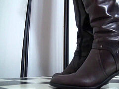 Boots new long, trampling, Boots