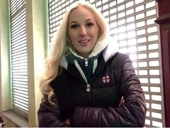 GERMAN SCOUT - VERY HOT BODY TEENAGE MARIE SEDUCE TO COPULATE AT CASTING