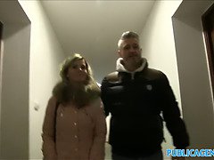 Leie, Spermaladung, Geld, Im freien, Pov, Öffentlich, Muschi, Realität