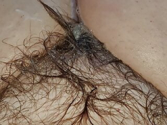 Leie, Bad, Fingern, Behaart, Selbstgemacht, Masturbation, Reif, Orgasmus