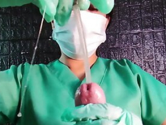 Amateur, Doctor, Femdom, German, Handjob, Latex, Pov, Slave