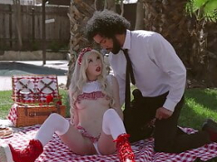 Small Blonde Kenzie Reeves Has Hot Picnic Fuck With BF S1:E10