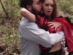 Fiery Hardcore in The Woods: Flamenco Dancer Needs Cock