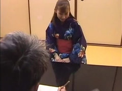 Pleasing Japanese Kaori Shimizu making an amazing foot feish video