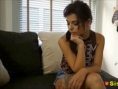 muddy sister Gina Valentina Films Brothers stiffy In Her Mouth As Revenge