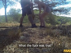 British Blonde Fucked in Spain by Cop