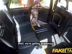 Alexxa Vice and Pixi Peach take turns getting their tight asses pounded in wild fake taxi threesome