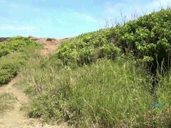 Strand, Papi, Flashen, Freundin, Küssen, Im freien, Pov, Nass