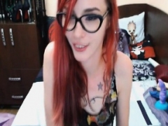 Leie, Masturbation, Rotschopf, Solo, Jungendliche (18+), Netzkamera