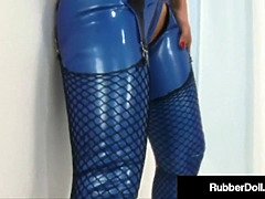 Gros cul, Noire, Gode, Gode énorme, Latex, Lesbienne, Masturbation, Mère que j'aimerais baiser