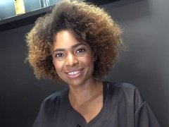 Black sexy hairdresser