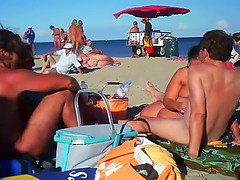Beach, Big ass, Compilation, Group, Hd, Interracial, Milf, Nudist