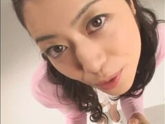Fabulous Japanese slut Maki Hojo in Amazing Cumshots, Fetish JAV clip
