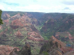 You see the Grand Canyon of Hawaii