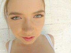 Big tits, Blonde, Blowjob, Cumshot, Hd, Pov, Rough, Russian