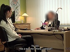 Beauty, Blowjob, Brunette, Czech, Hd, Money, Office, Spy