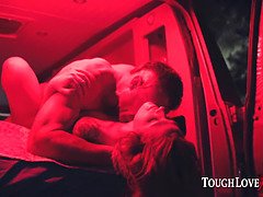 Toughlovex crimson riding hood scarlett meets werestud