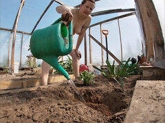 Naturist, greenhouse, employee