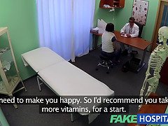 Doctor solves patient depression through oral sex and fucking