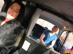 Female Fake Taxi Driver gives Chad a Free Ride!