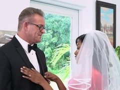 Big tits, Bride, Cheating, Hardcore, Hd, Licking, Natural tits, Pussy