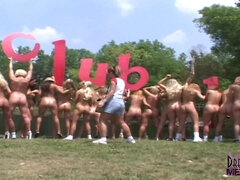 Huge Group Fucking Of Hopefuls At The Miss Nude USA Contest