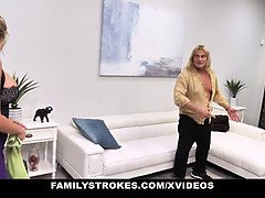 Step Uncle and Step Aunt (Katie Morgan) Fuck Their Naughty Step Niece (Alona Bloom) to Teach Her Some Manners