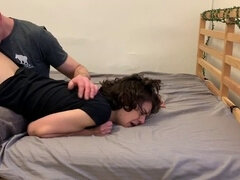Romantic sex, spanking, pumping out