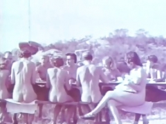 Outdoor Nudists Loving Nude Lifestyle (1950s Vintage)