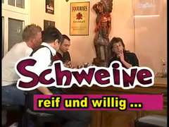 Schweine reif und willig