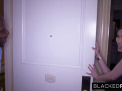 BLACKEDRAW BIG BLACK DICK-Hungry Blond hooks up with her old teacher