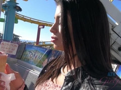 Latina Date at the Pier